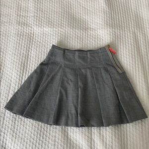 Grey uniform/formal pleated skirt